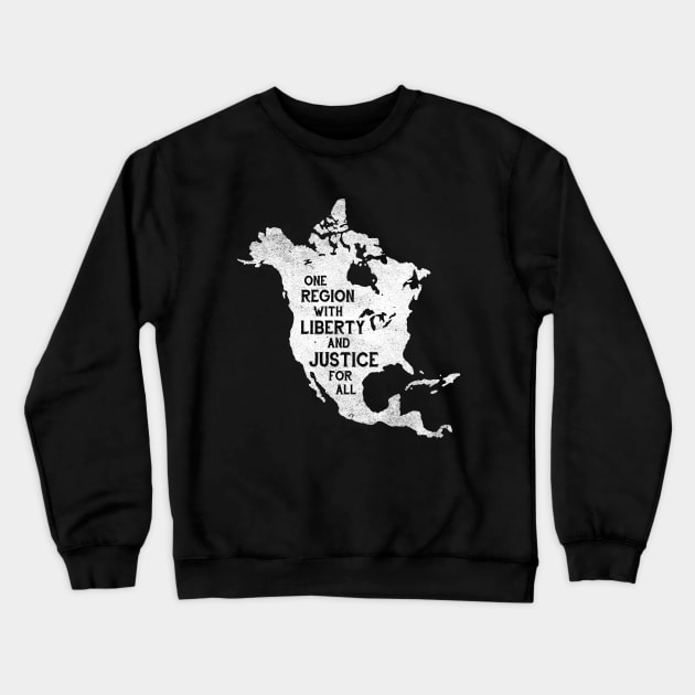 Pledge Of A Region Crewneck Sweatshirt by kbilltv